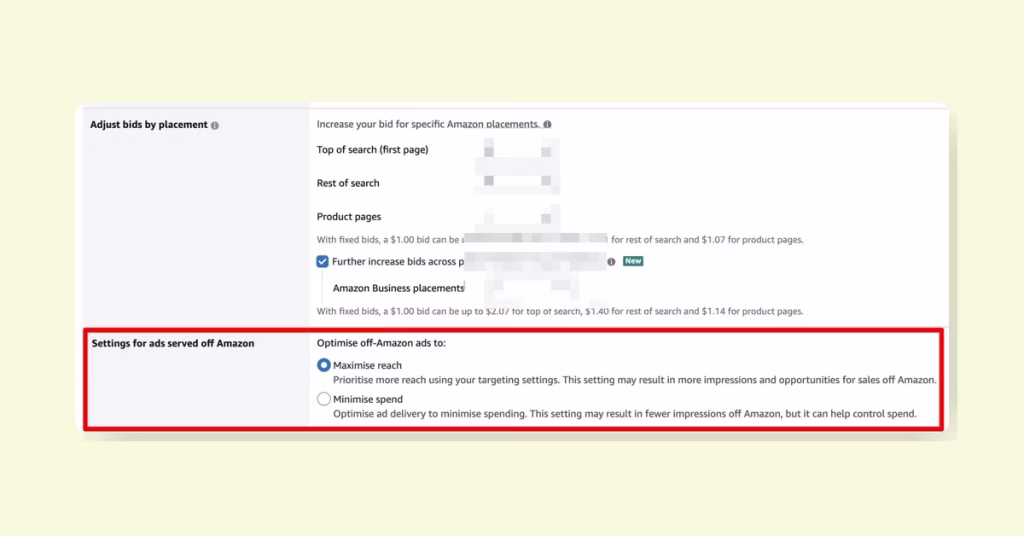 Amazon Ads Introduces New Off-Amazon Placement Settings for Sponsored Products