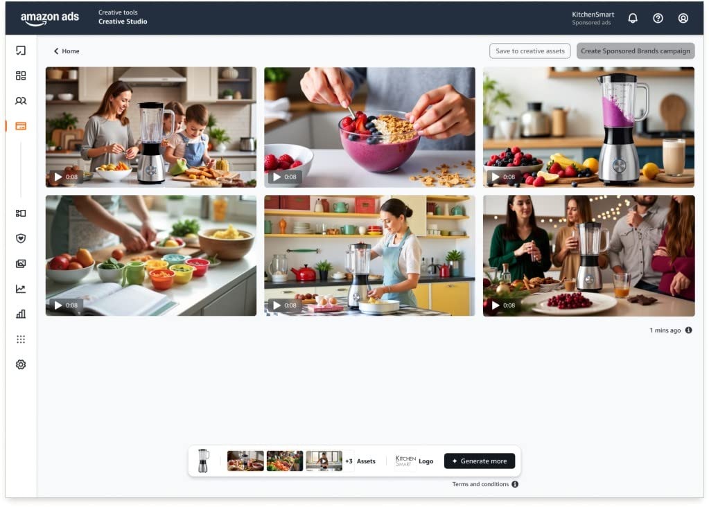 video generated with Amazon Video generation tools screen shot
